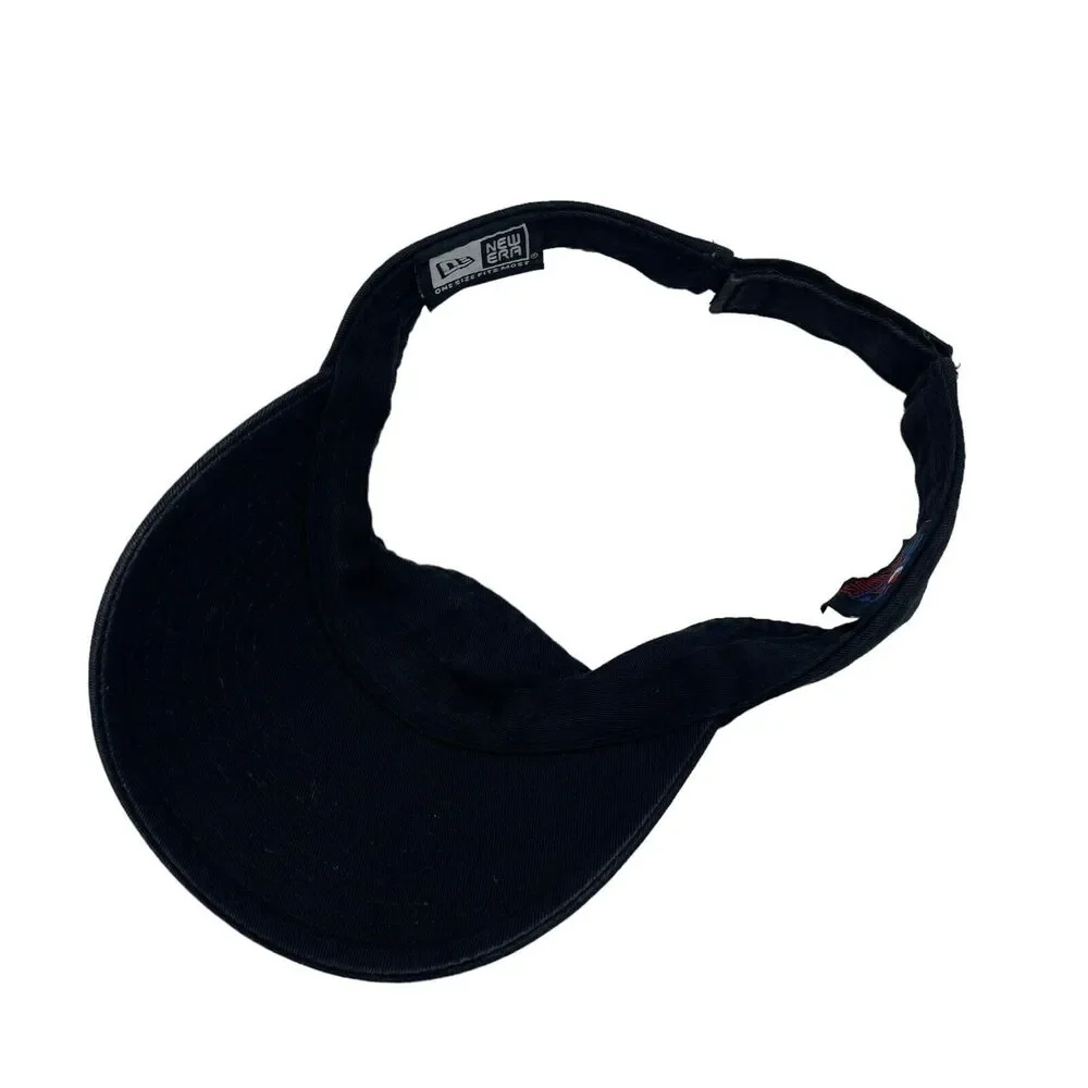 New Era Colorado Rockies Visor Mens Adjustable OSFM Black